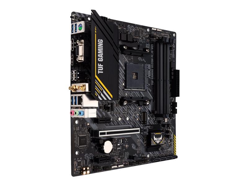 ASUS TUF GAMING A520M-PLUS WIFI AMD A520 Socket AM4 micro ATX