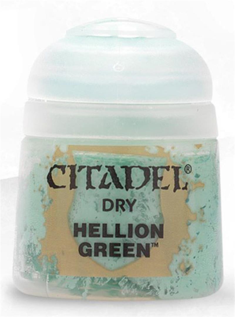 Hellion green Paint - Dry 