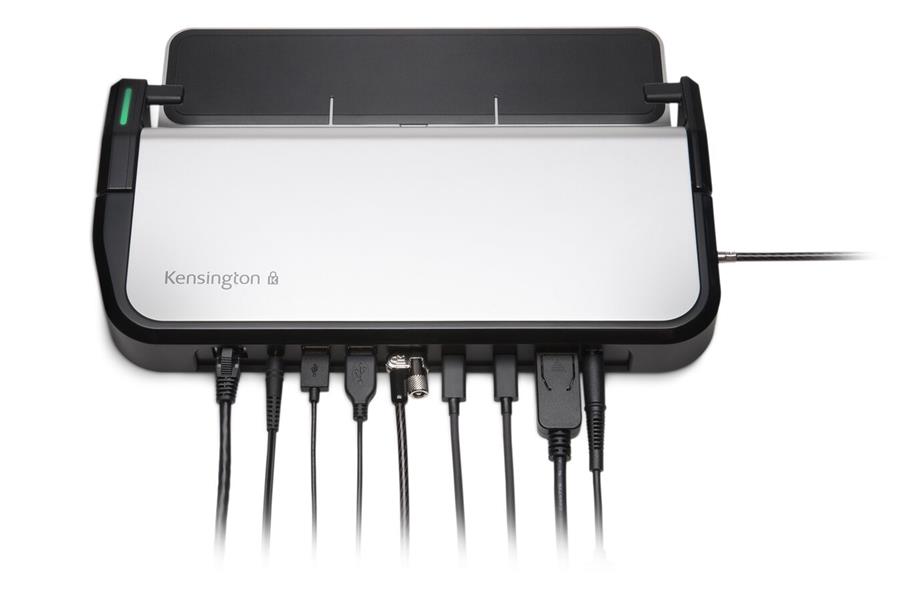 Kensington LD5400T Thunderbolt 3 40 Gbps dubbel 4K dock 1 gebr. met K-Fob™ Smart Lock - 170W adapter - Win/Mac