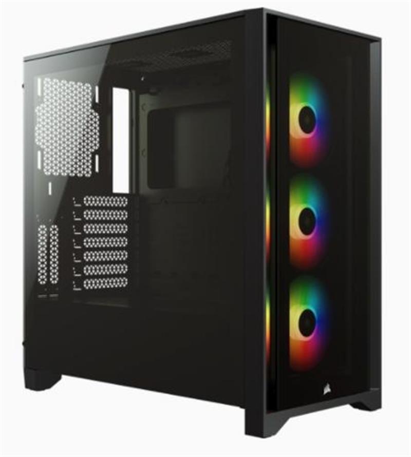 Corsair iCUE 4000X RGB Midi Tower Zwart