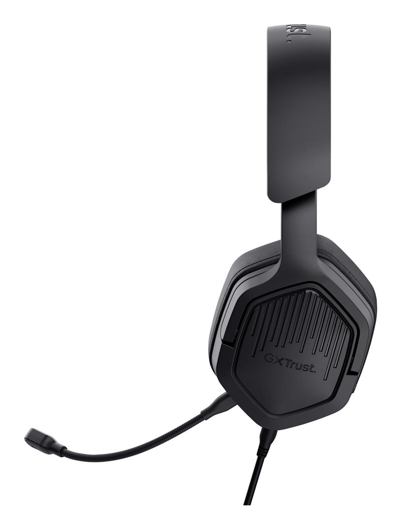 Trust GXT492 Carus Headset Bedraad Hoofdband Gamen Zwart