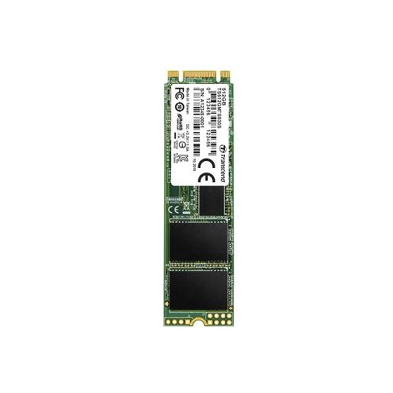 Transcend 830S SSD 512 GB M 2 SATA3 6 Gbps TRIM NCQ 560 500 MB s 80K 85K IOPS