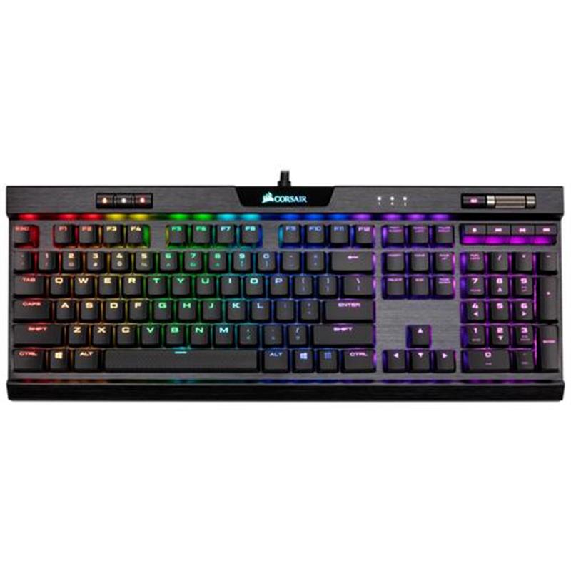 Corsair K70 MK 2 RGB toetsenbord USB Amerikaans Engels Zwart