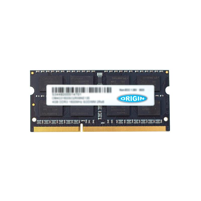Origin Storage 2GB DDR3-10600S 1333MHz 204pin 1Rx8 SODIMM geheugenmodule 1 x 2 GB