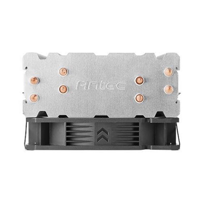 Antec A400i Chipset Luchtkoeler 12 cm Zwart, Koper, Zilver 1 stuk(s)