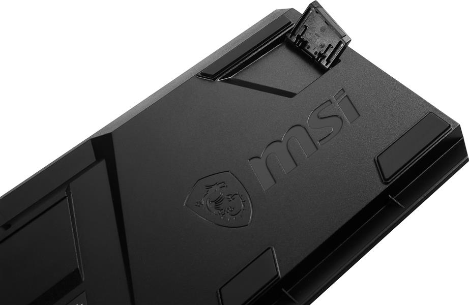 MSI VIGOR GK50 LOW PROFILE TKL US toetsenbord USB QWERTY Amerikaans Engels Zwart