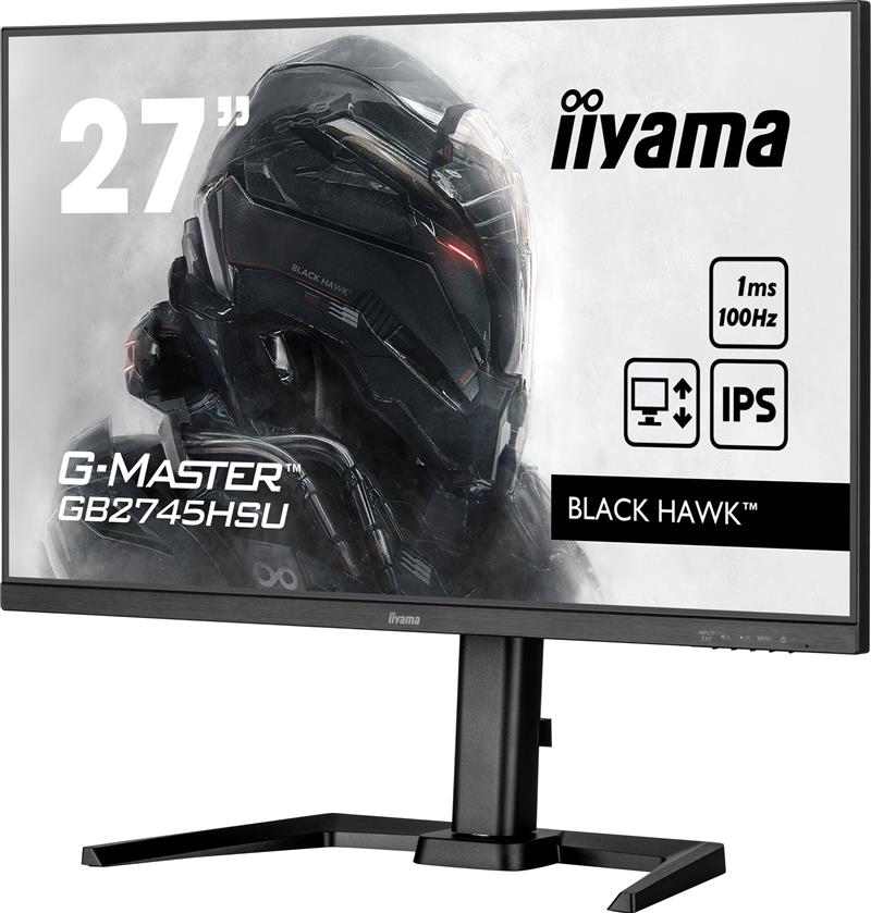 iiyama G-MASTER GB2745HSU-B2 LED display 68,6 cm (27"") 1920 x 1080 Pixels Full HD Zwart