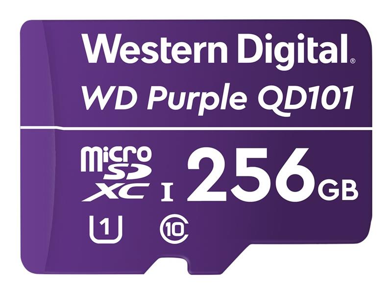WD Purple 256GB SC QD101 microSD