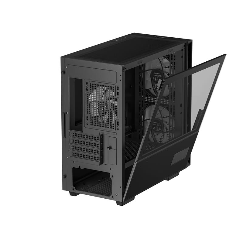 DeepCool CH360 DIGITAL Micro Tower Zwart