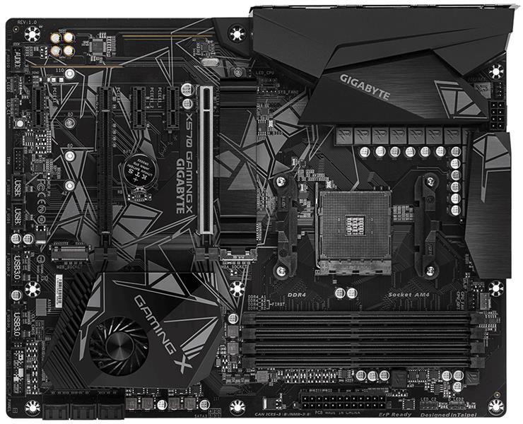 Gigabyte X570 GAMING X (rev. 1.0) moederbord Socket AM4 ATX AMD X570