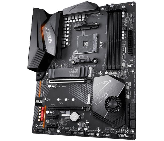 Gigabyte X570 AORUS ELITE (rev. 1.0) moederbord Socket AM4 ATX AMD X570