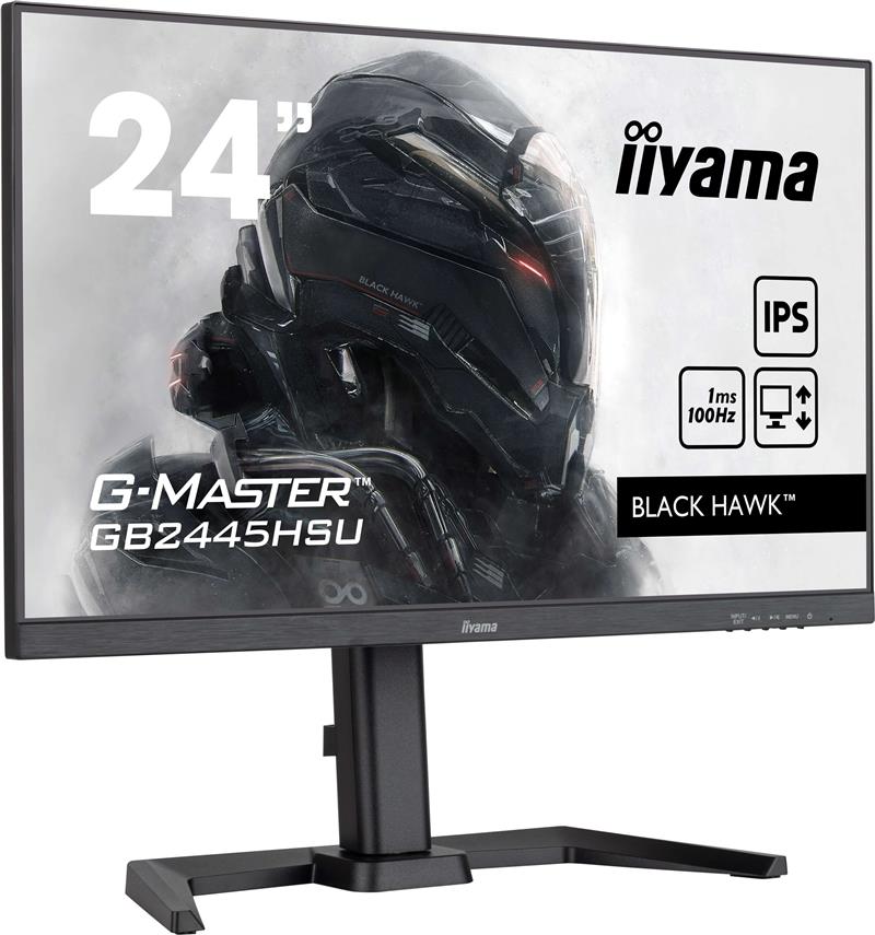 iiyama G-MASTER GB2445HSU-B2 LED display 60,5 cm (23.8"") 1920 x 1080 Pixels Full HD Zwart