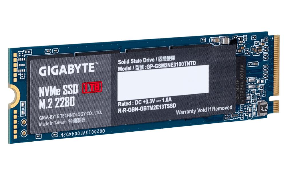 Gigabyte GP-GSM2NE3100TNTD internal solid state drive M.2 1000 GB PCI Express 3.0 NVMe