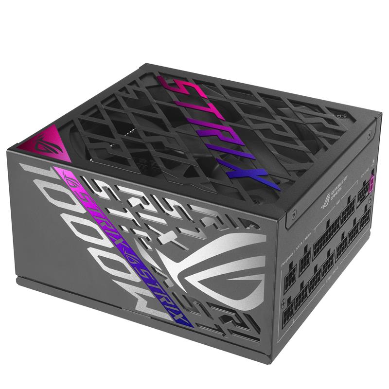 ASUS ROG STRIX-1000P-GAMING power supply unit 1000 W 20+4 pin ATX ATX Zwart, Zilver