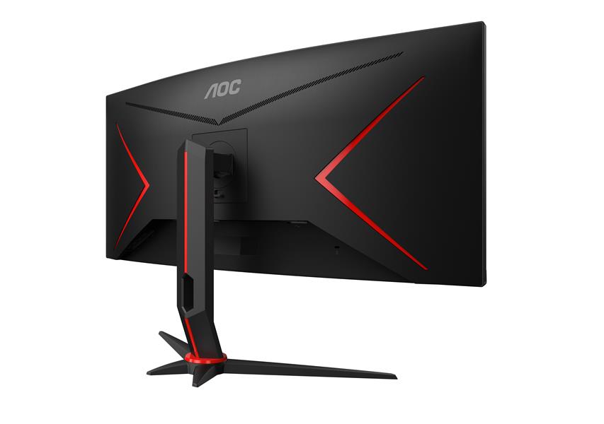 AOC Gaming CU34G2X/BK computer monitor 86,4 cm (34"") 3440 x 1440 Pixels WQHD LED Zwart