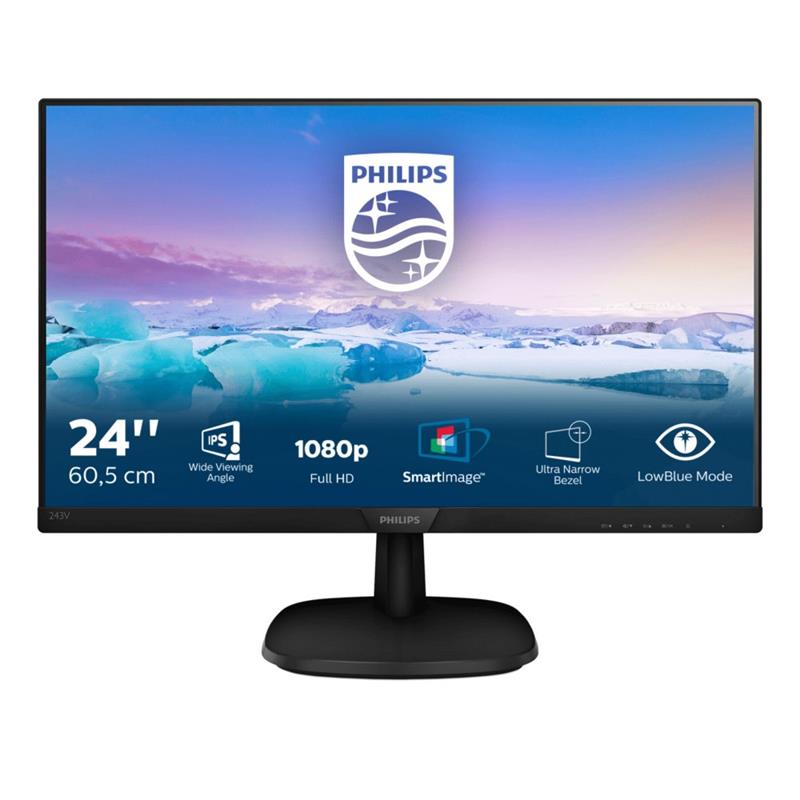 Philips V Line Full HD LCD-monitor 243V7QDSB/00