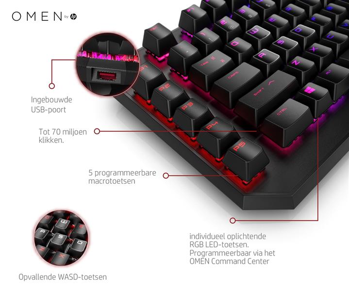 HP OMEN by Sequencer toetsenbord