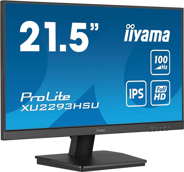 iiyama ProLite XU2293HSU-B6 computer monitor 54,6 cm (21.5"") 1920 x 1080 Pixels Full HD LED Zwart