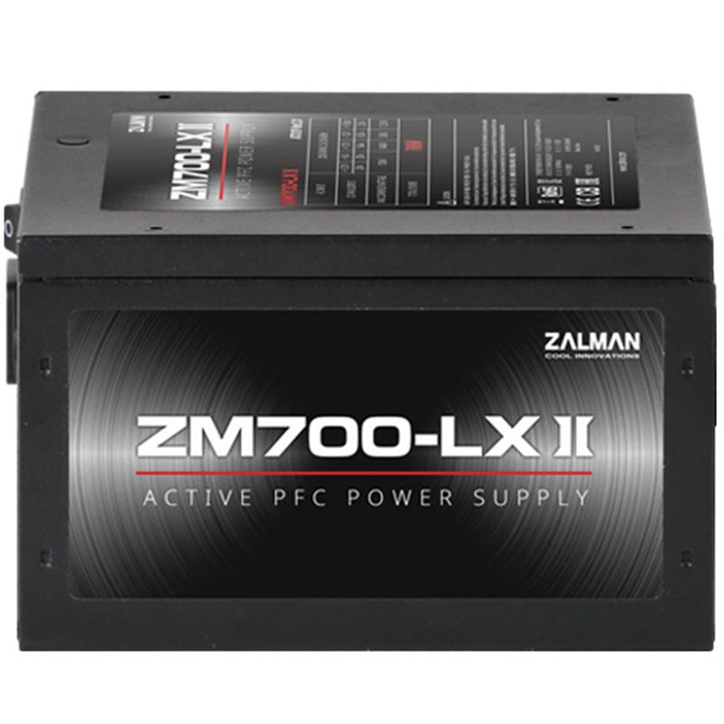 Zalman ZM700-LXII power supply unit 700 W 20+4 pin ATX ATX Zwart