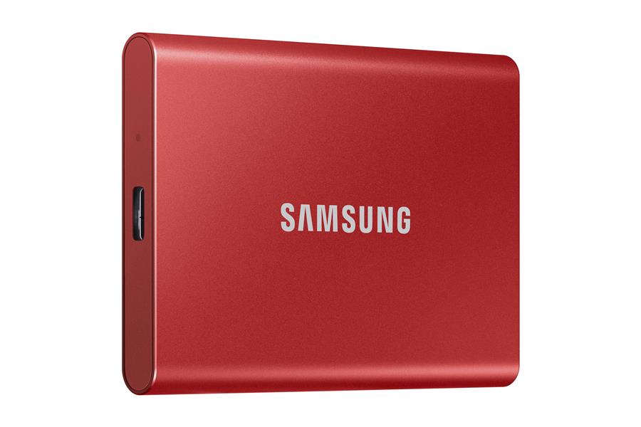 Samsung Portable SSD T7 2 TB Rood