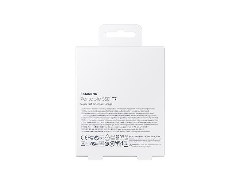 Samsung Portable SSD T7 2 TB Rood