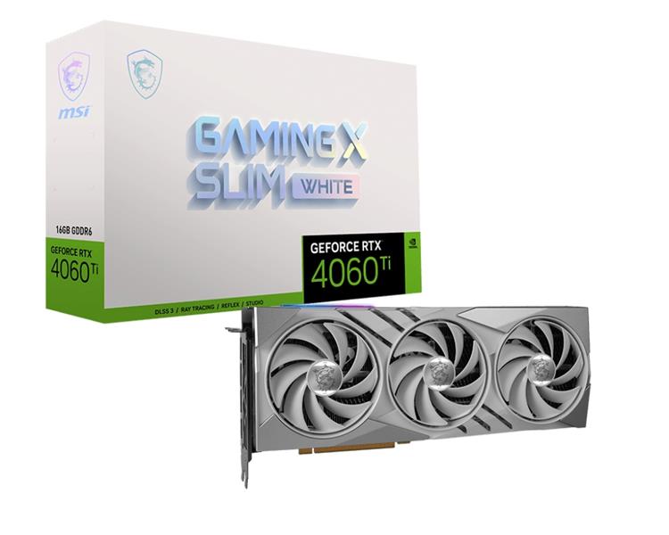 GeForce RTX 4060 Ti GAMING X SLIM WHITE