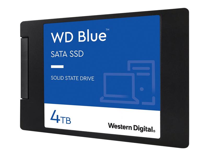 WD Blue SSD 3D NAND 4TB 2 5inch SATA III