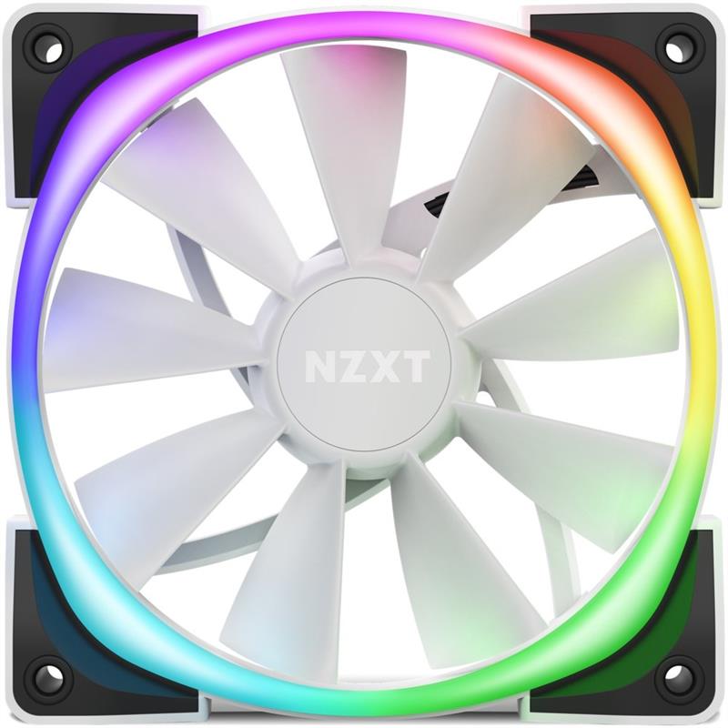 NZXT Aer RGB 2 Computer behuizing Ventilator 12 cm Wit 1 stuk(s)