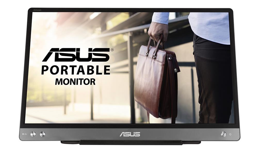 ASUS MB14AC computer monitor 35,6 cm (14"") 1920 x 1080 Pixels Full HD Grijs