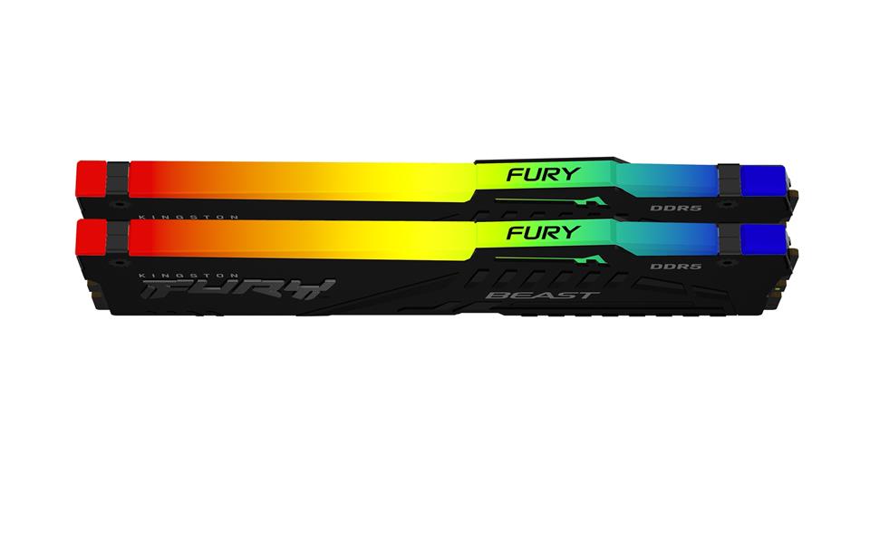 Kingston Technology FURY Beast 32GB 6000MT/s DDR5 CL30 DIMM (Kit van 2) RGB EXPO