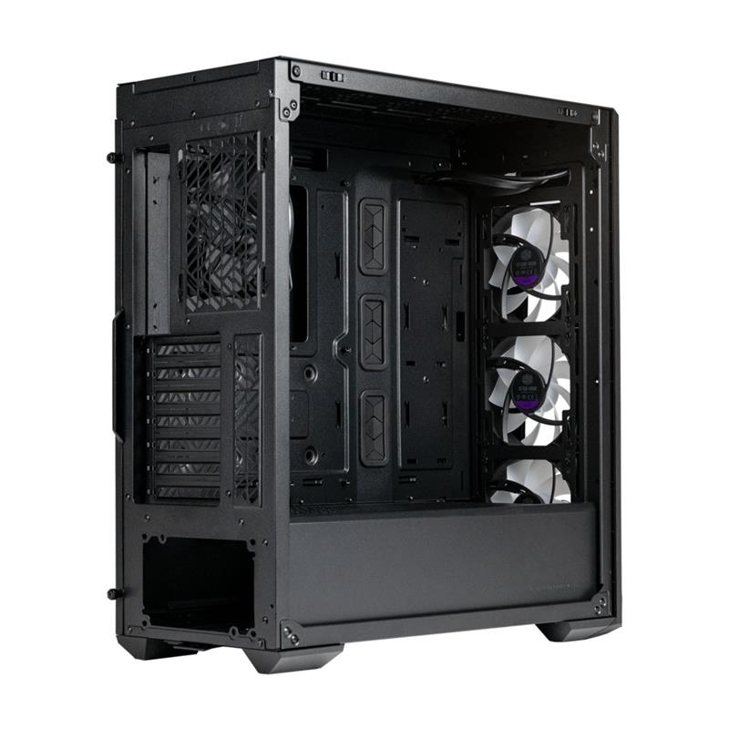 Cooler Master MasterBox 520 Black ATX Midi-Tower Edge-to-edge transparent window