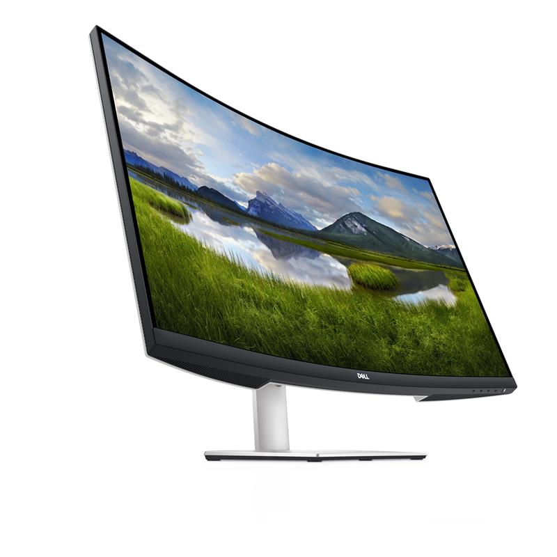 DELL S Series S3221QS 81,3 cm (32"") 3840 x 2160 Pixels 4K Ultra HD LCD Zwart, Grijs