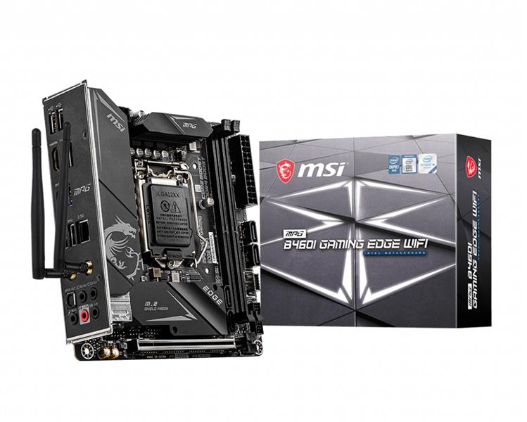MSI MPG B460I GAMING EDGE WIFI Intel B460 LGA 1200 mini ITX
