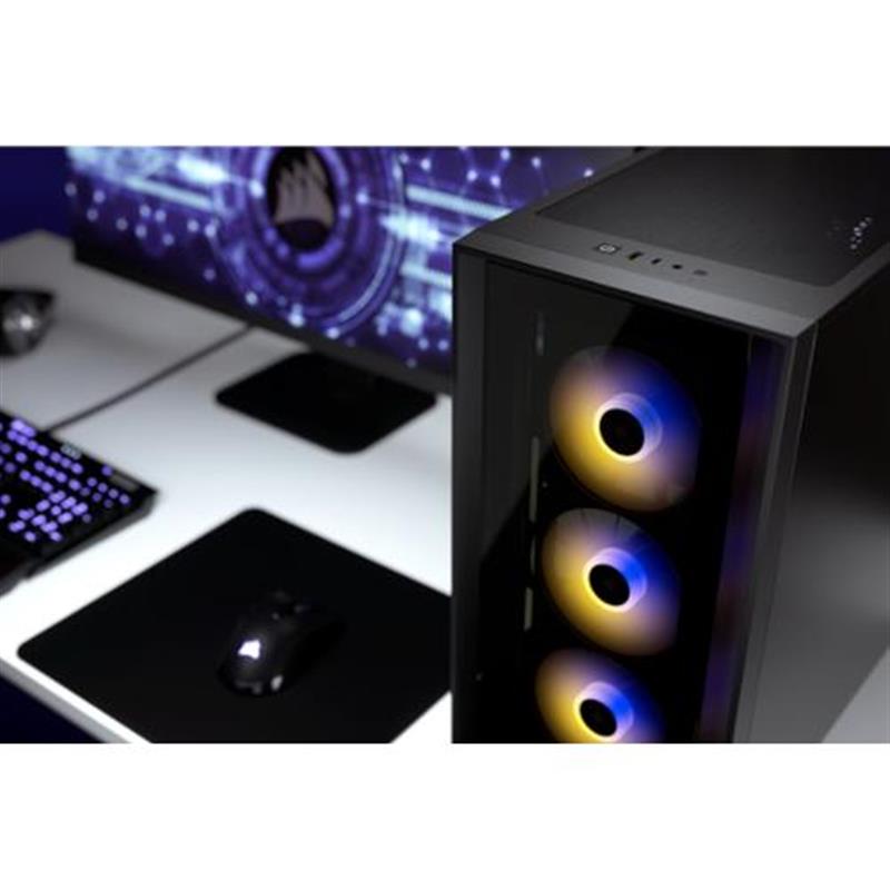 Corsair iCUE 4000X RGB Midi Tower Zwart