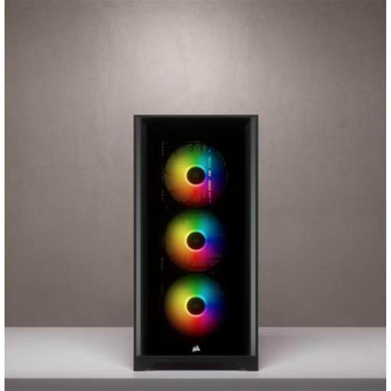 Corsair iCUE 4000X RGB Midi Tower Zwart