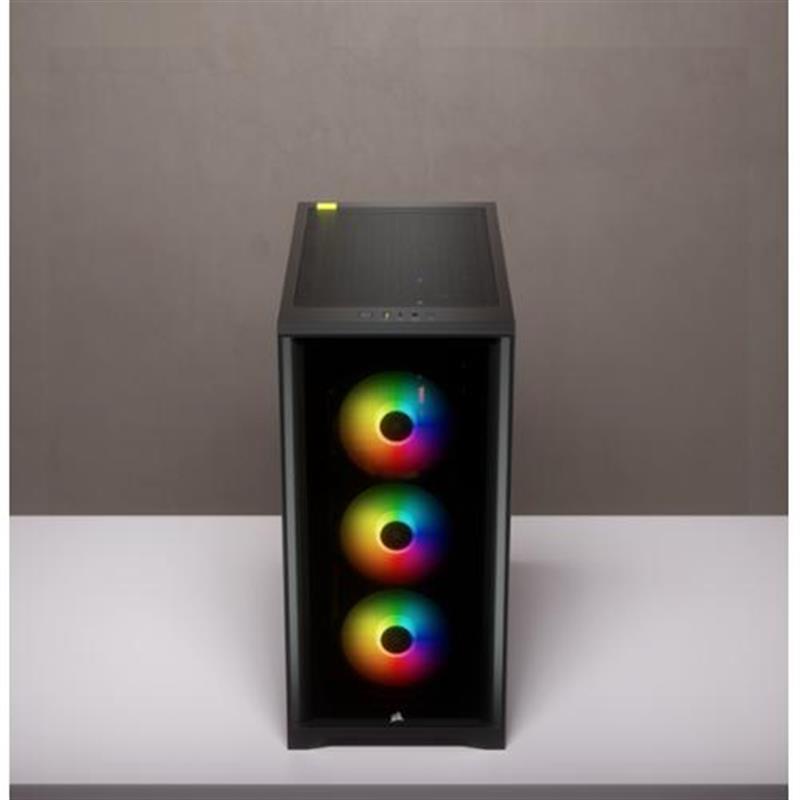 Corsair iCUE 4000X RGB Midi Tower Zwart