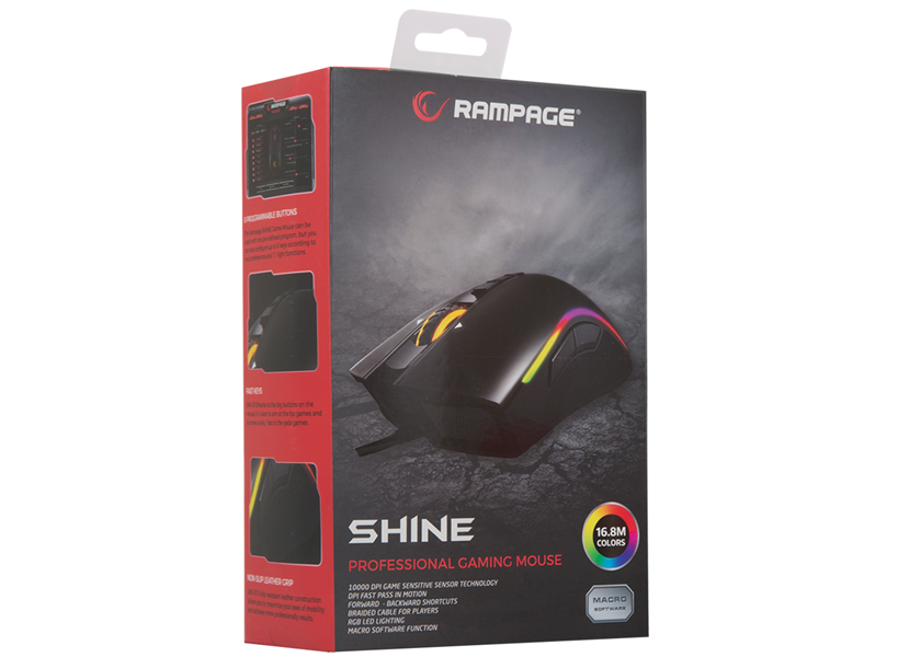 Rampage Gaming Headset ALPHA-X - Dolby 7.1 Surround Sound - PC-PS4-- SN-RW66-rood
