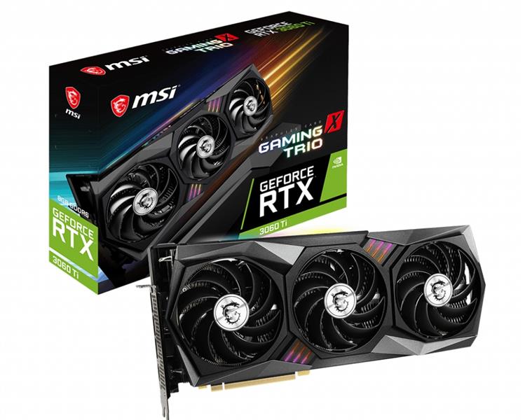 MSI GeForce RTX 3060 Ti GAMING X TRIO NVIDIA 8 GB GDDR6