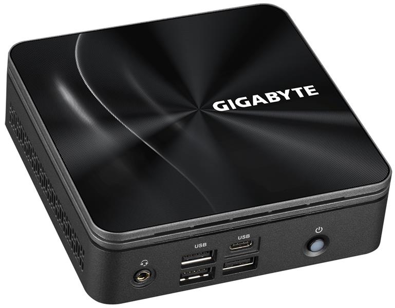 Gigabyte GB-BRR7-4800 PC/workstation barebone UCFF Zwart 4800U 2 GHz