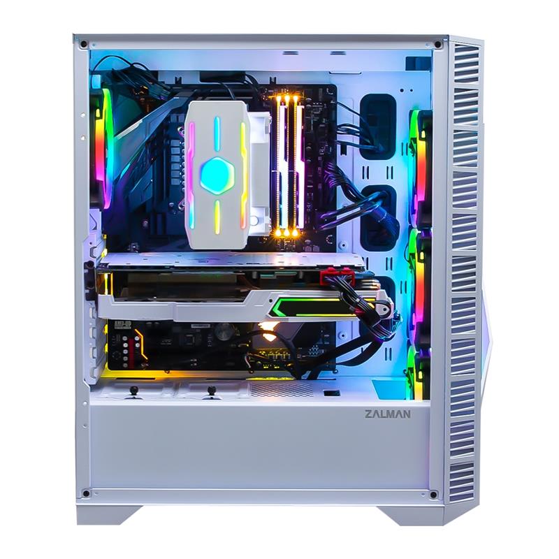 Zalman Z3 Iceberg White Midi Tower Wit