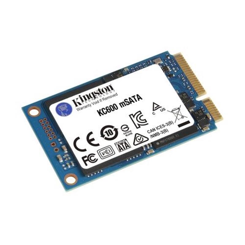 Kingston 256G SSD KC600 SATA3 mSATA