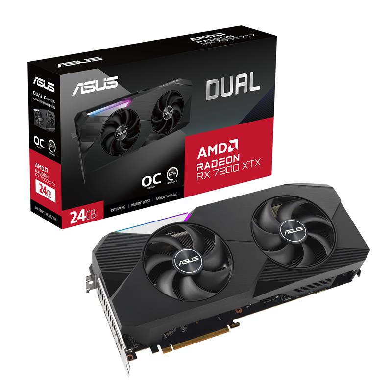 ASUS Dual -RX7900XTX-O24G AMD Radeon RX 7900 XTX 24 GB GDDR6