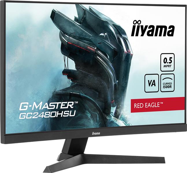 iiyama G-MASTER GC2480HSU-B1 computer monitor 61 cm (24"") 1920 x 1080 Pixels Full HD LED Zwart