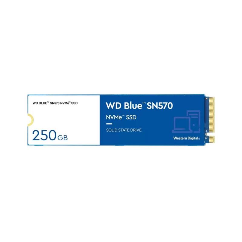 Western Digital SN570 Blue SSD 250 GB M 2 NVMe 3300 1200 MB s