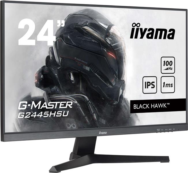 iiyama G-MASTER G2445HSU-B2 computer monitor 61 cm (24"") 1920 x 1080 Pixels Full HD LCD Zwart