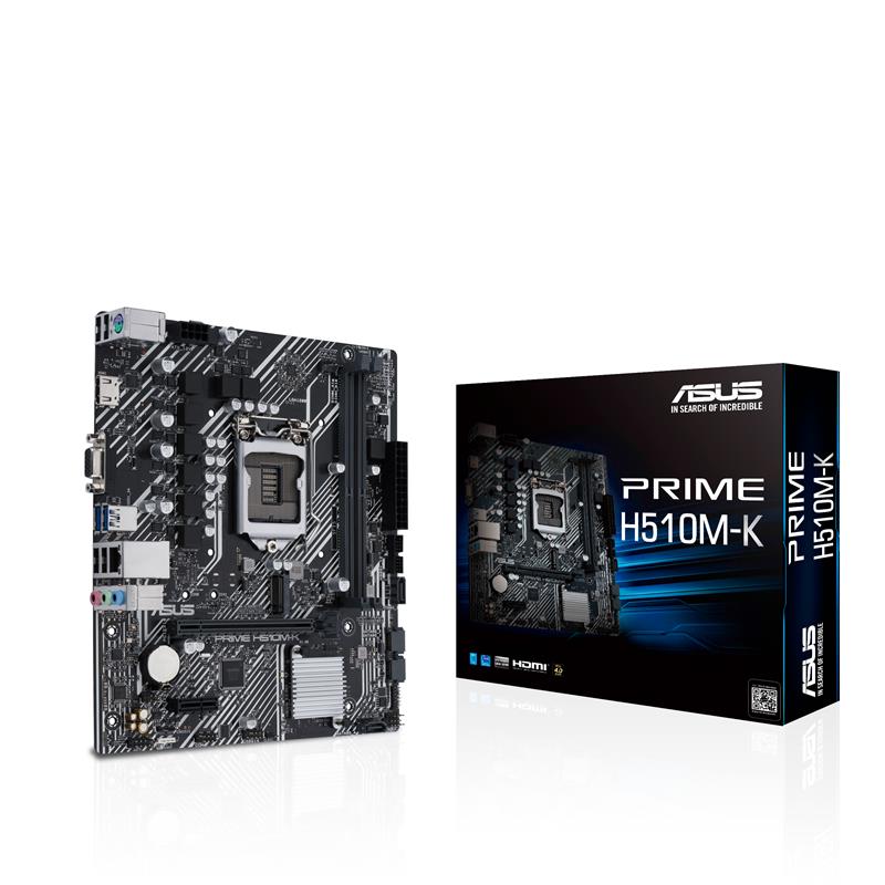 ASUS PRIME H510M-K Intel H510 LGA 1200 micro ATX