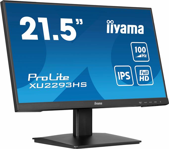 iiyama ProLite XU2293HS-B6 computer monitor 54,6 cm (21.5"") 1920 x 1080 Pixels Full HD LED Zwart