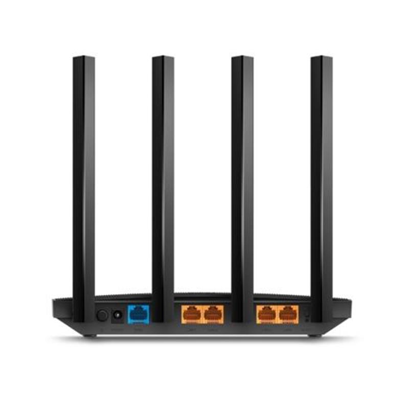 TP-LINK Archer C6U draadloze router Gigabit Ethernet Dual-band (2.4 GHz / 5 GHz) Zwart