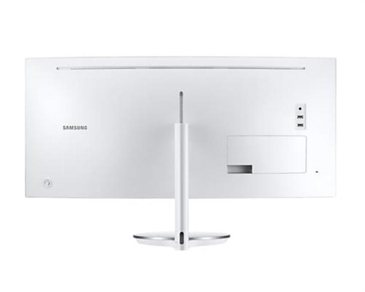 Samsung C34J791WTP 86,4 cm (34"") 3440 x 1440 Pixels UltraWide Quad HD QLED Zilver, Wit
