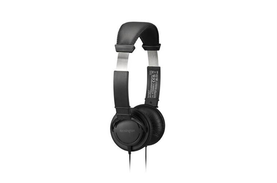 Kensington K33065WW hoofdtelefoon/headset Bedraad Hoofdband Kantoor/callcenter USB Type-A Zwart